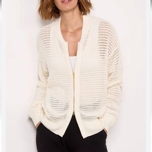 Varley  Ward Knit Jacket Egret M